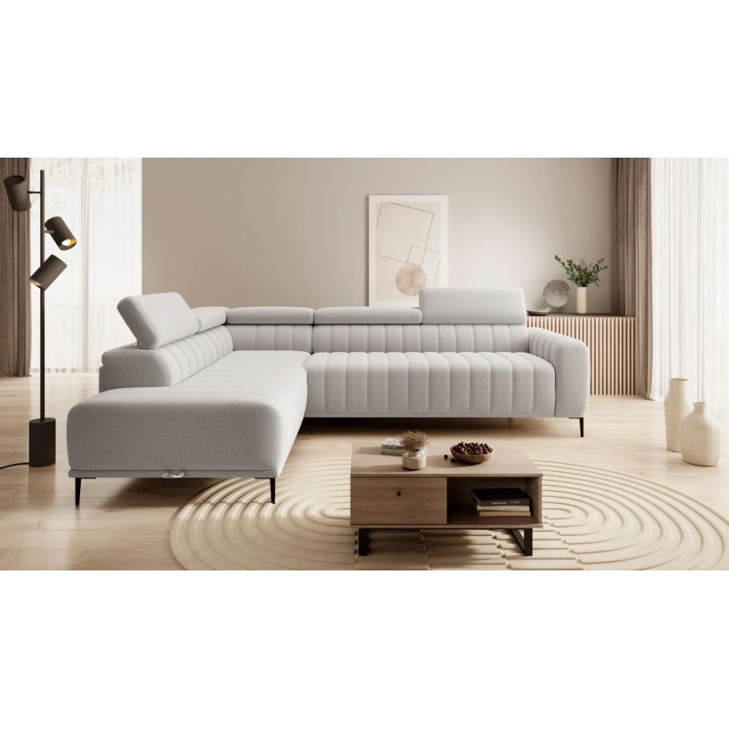 beżowy narożnik z włoskim stelażem Tulia 