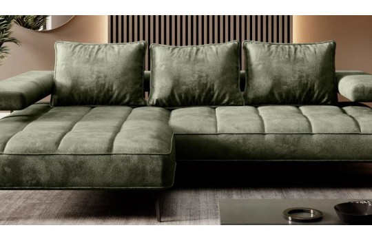 modna kanapa narożna Gwinea 