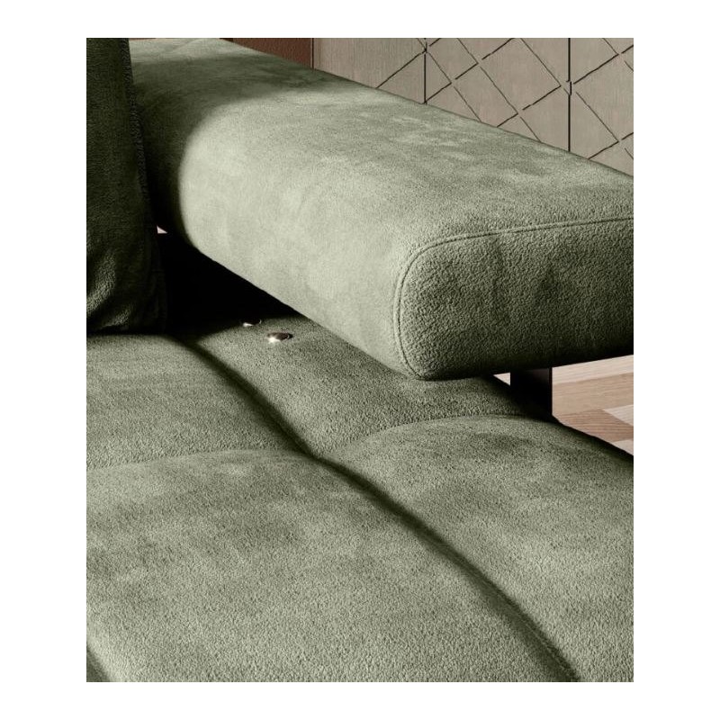 narożnik z miękkimi podłokietnikami 