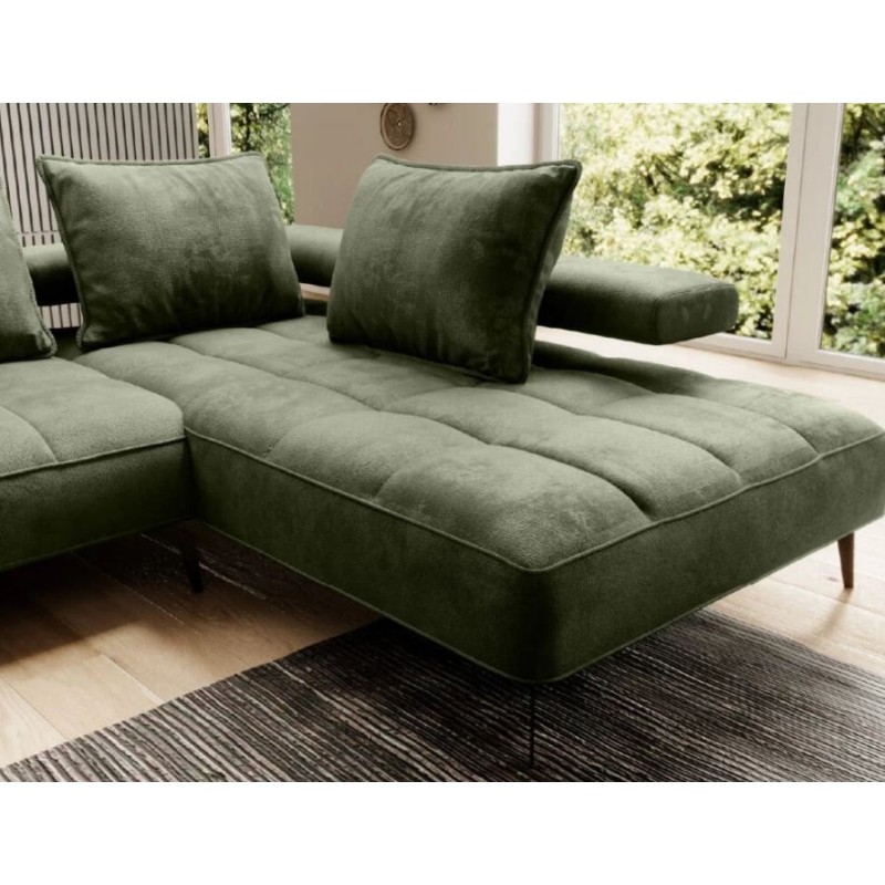 narożnik w zielonym kolorze