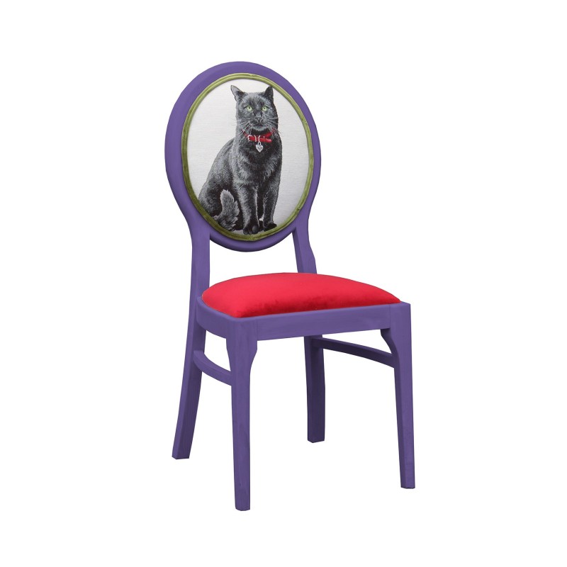 Krzesło z kotem Limea