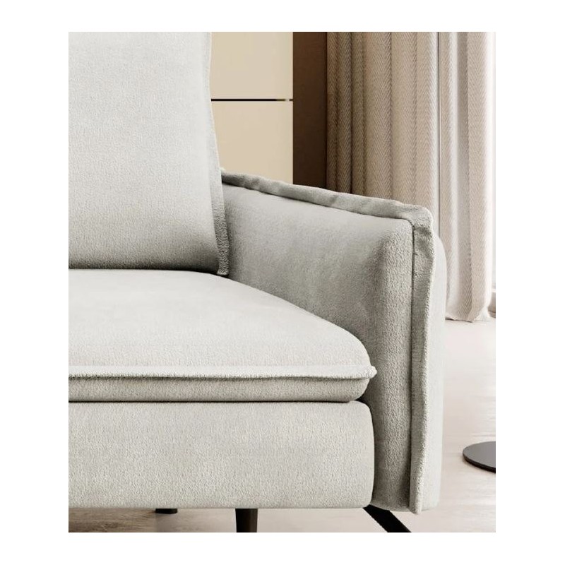 sofa z cienkimi podłokietnikami 