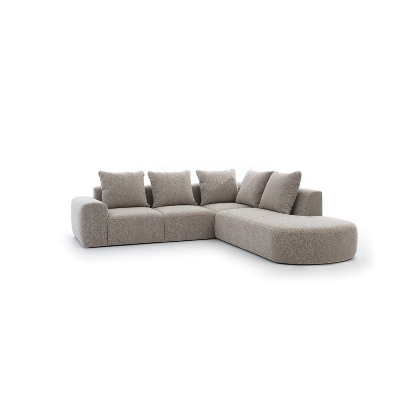 beżowa sofa z otomaną Arona 