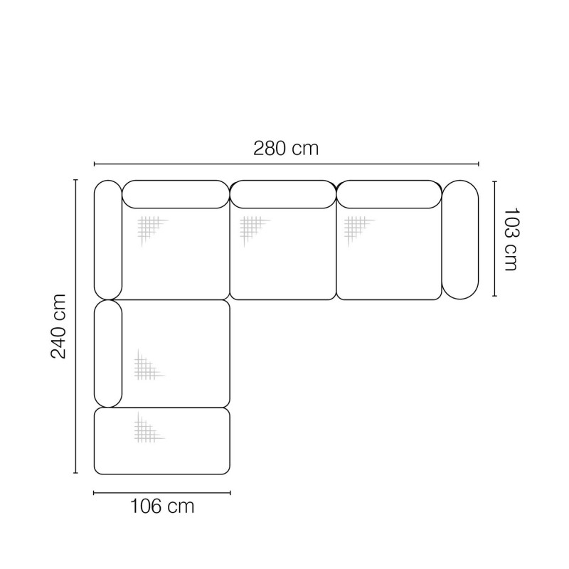 duży narożnik do salonu