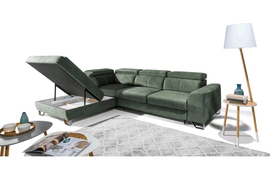 narożnik z dużym pojemnikiem 