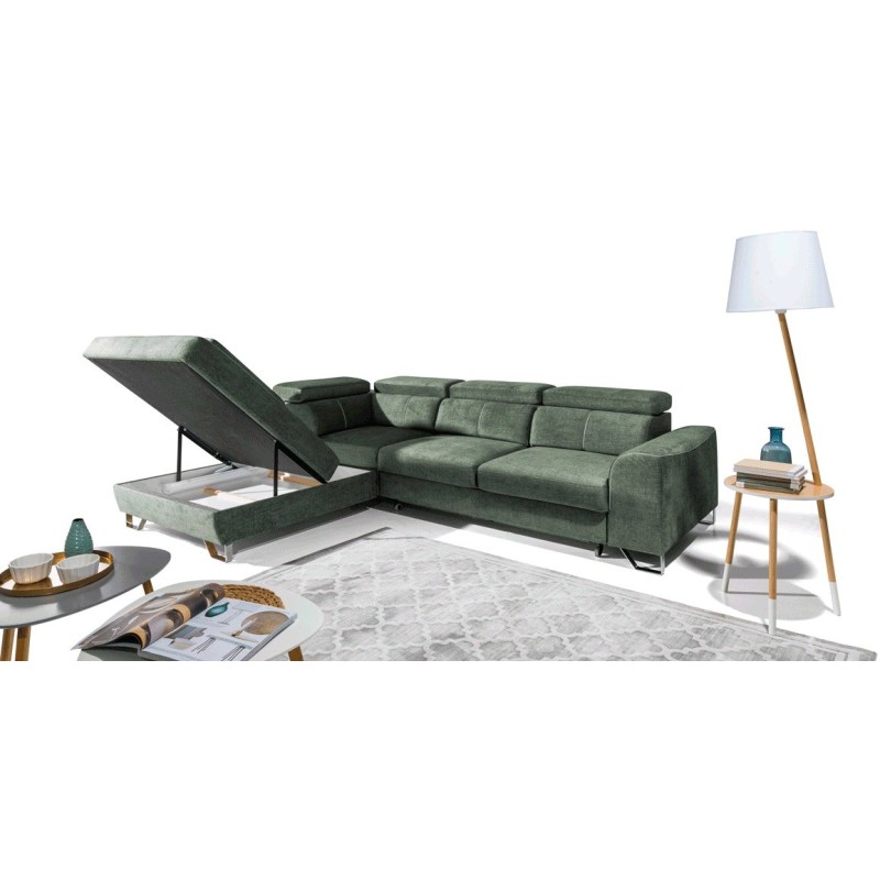 narożnik z dużym pojemnikiem 