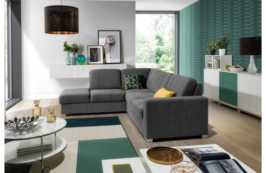 narożnik z dużą otomaną Bondo 