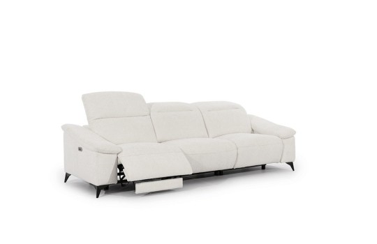 sofa w kolorze kremowym Lungo 