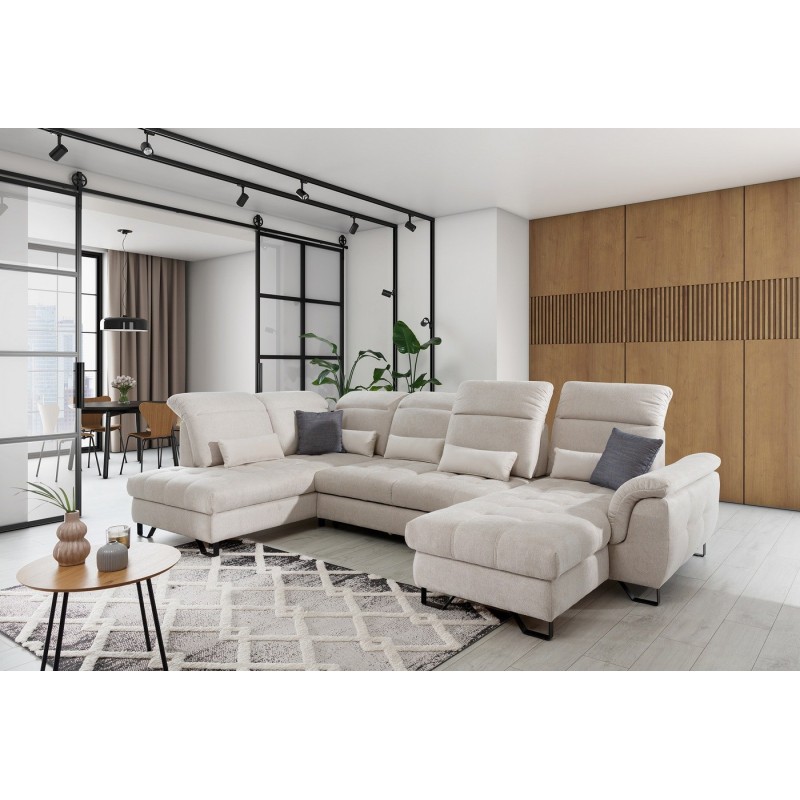 narożnik z wygodnym oparciem 