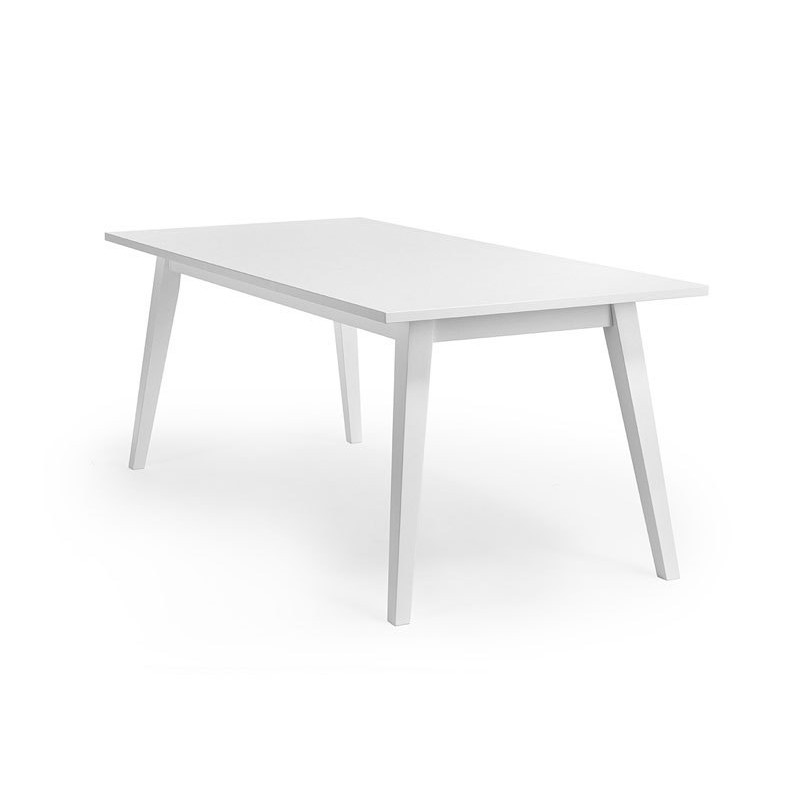 Biały drewniany stół Como 