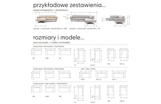 nowoczesne meble do salonu Inari 