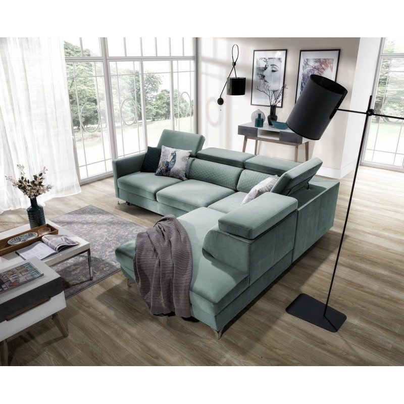 narożnik na wysokich nogach Portland 