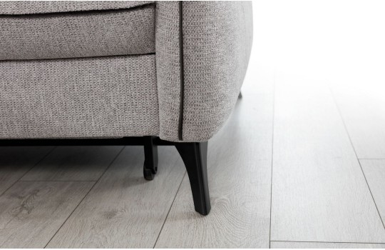 narożnik na czarnych nogach Preston 