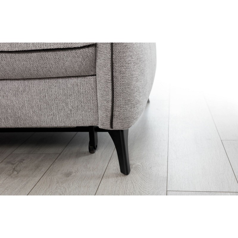 narożnik na czarnych nogach Preston 