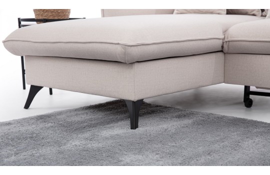 narożnik w plamoodpornej tkaninie 