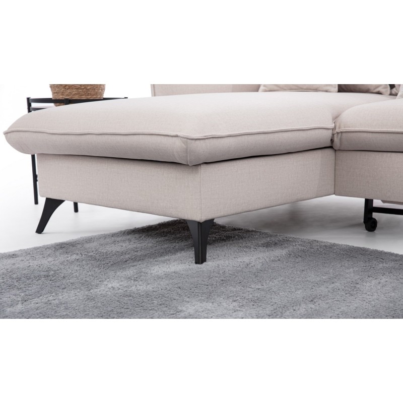 narożnik w plamoodpornej tkaninie 