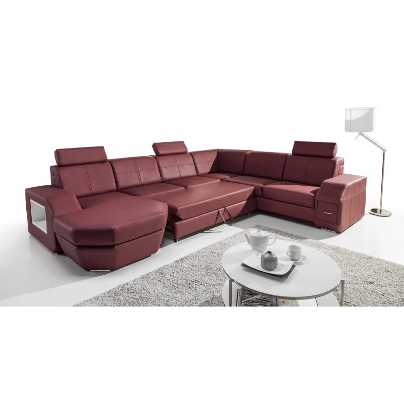 sofa z wygodną funkcją spania 