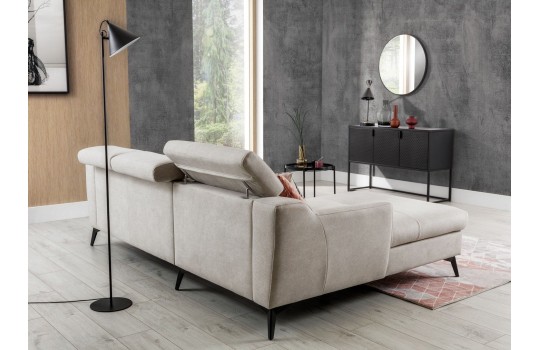 elegancki narożnik do dużego pokoju 