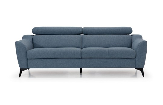 sofa w plecionkowej tkaninie 