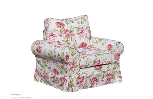 Fotel w stylu prowansalskim Brylant