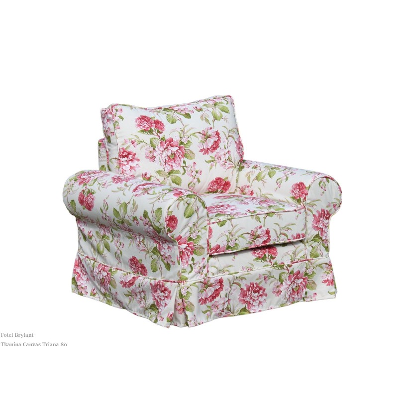 Fotel w stylu prowansalskim Brylant