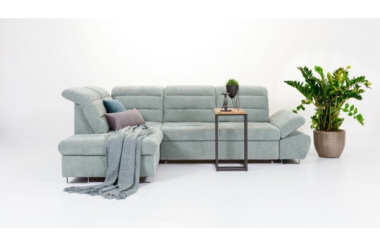 narożnik na metalowych nogach Dalmir