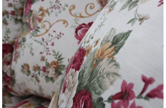 Sofa Forget w tkaninie tkanina Canvas Irene 29