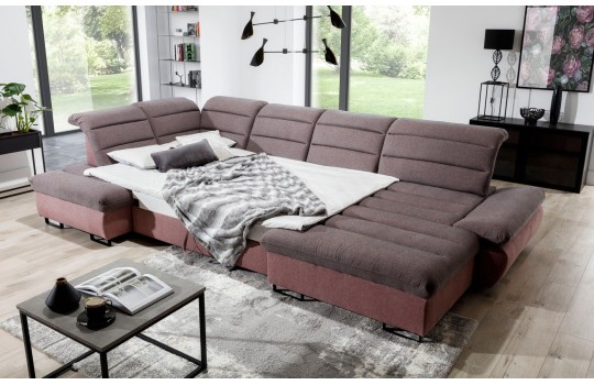sofa do salonu z dużą powierzchnią spania sofa do salonu z dużą powierzchnią spania