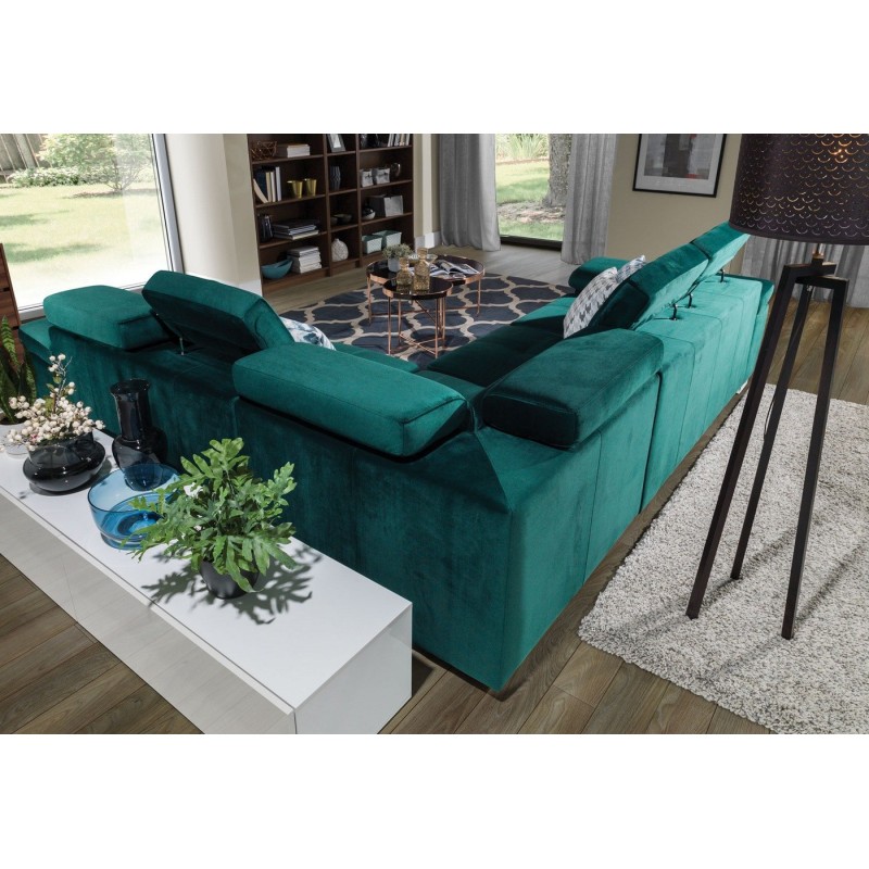 sofa z wygodnymi zagłówkami Pireus