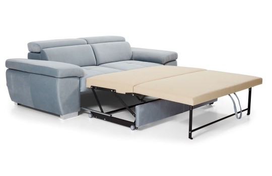 sofa z rozkładanym materacem 