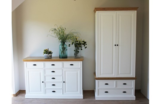 zestaw mebli dębowych