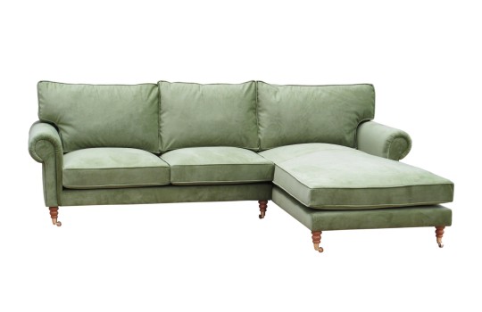 Zielony narożnik Celia na wymiar