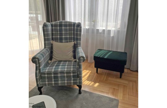 Fotel Orlean w tkaninie Glasgow 6