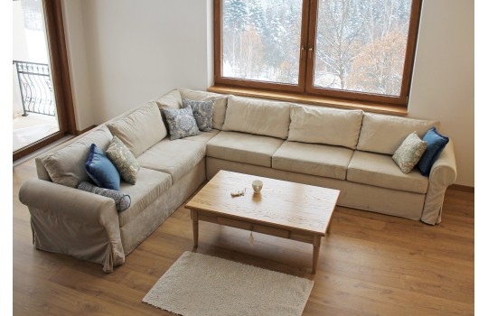 Narożnik w stylu vintage Luis 360 x 290 cm