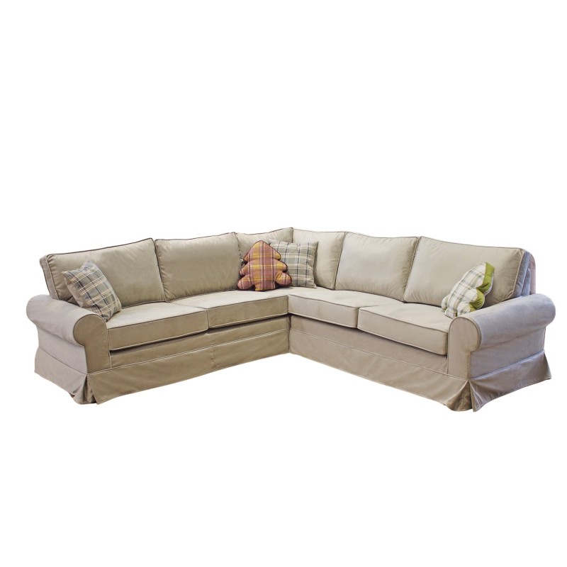 Narożnik Brylant 250x250 cm w tkaninie French Velvet 676