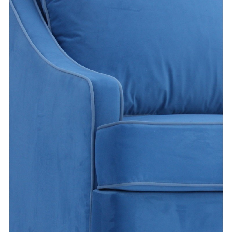 Profilowany bok z lamówką