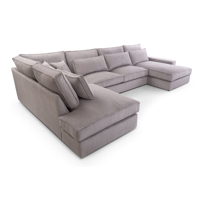 przestronna sofa bez funkcji spania 