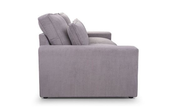 sofa w szarym sztruksie 