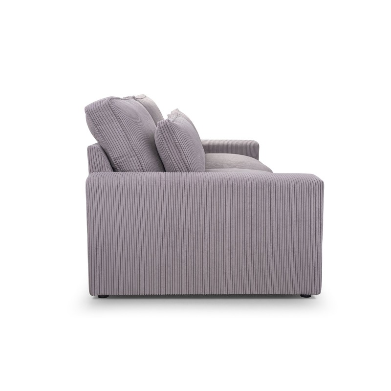 sofa w szarym sztruksie 