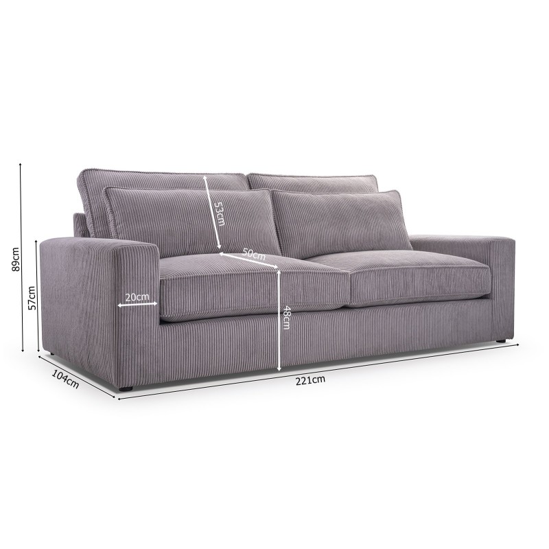 sofa bez funkcji spania 