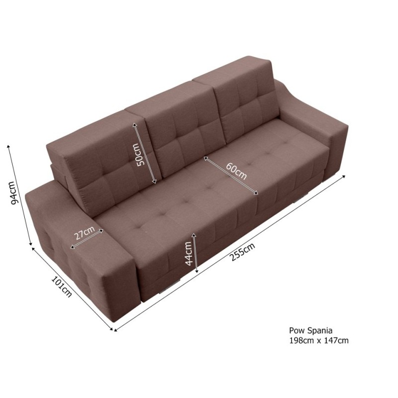 sofa z pojemnikiem Strada 