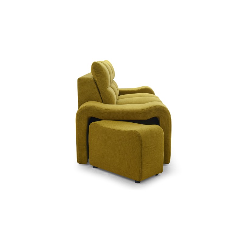 sofa z wyjmowanymi pufami 