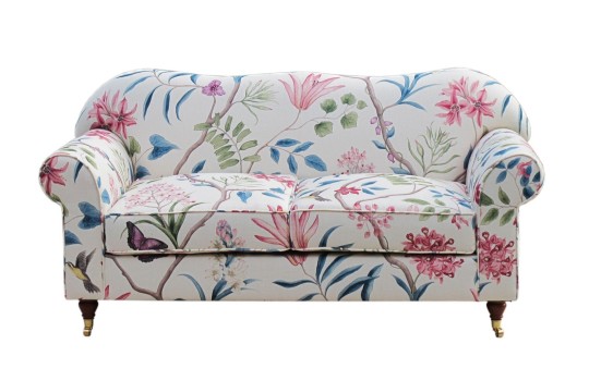 Sofa vintage w kwiaty Felis 