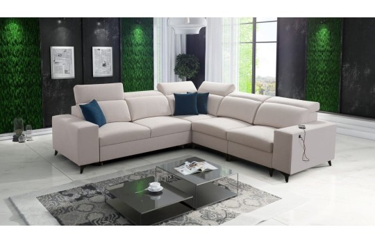 narożnik w jasnym kolorze 