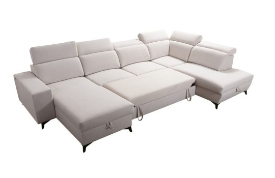 Sofa nowoczesna z dużą powierzchnią spania Sofa nowoczesna z dużą powierzchnią spania