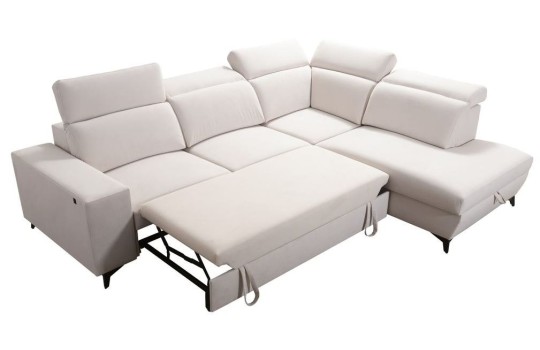 sofa z wygodną funkcją spania 