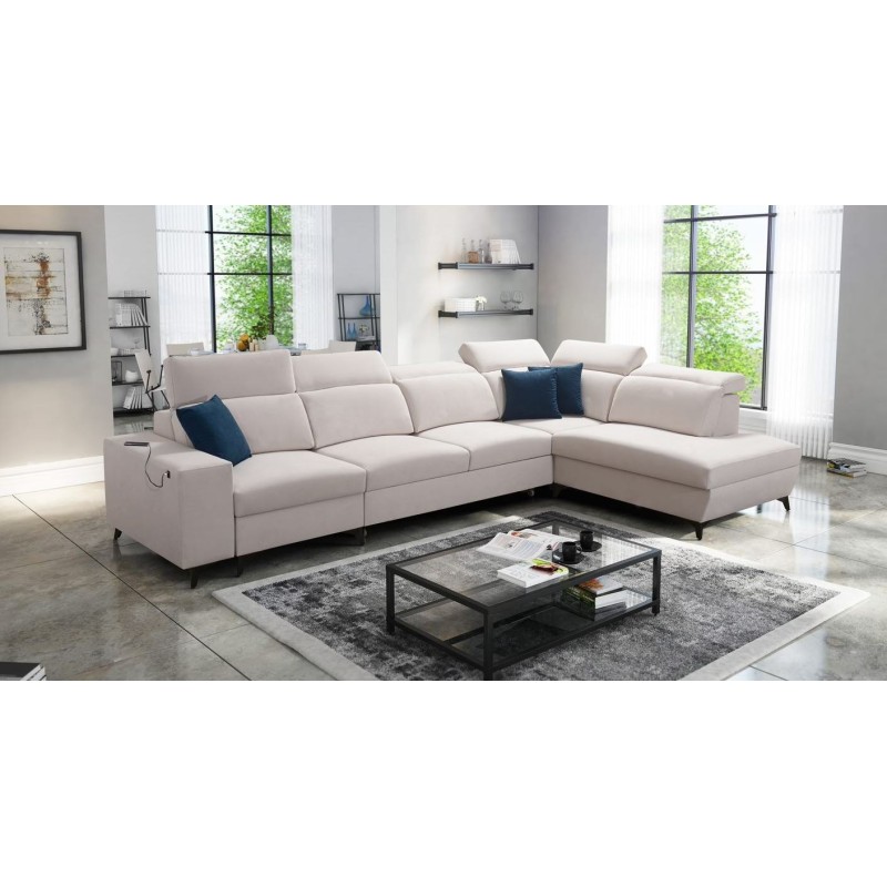 wygodny narożnik do salonu Niobe 