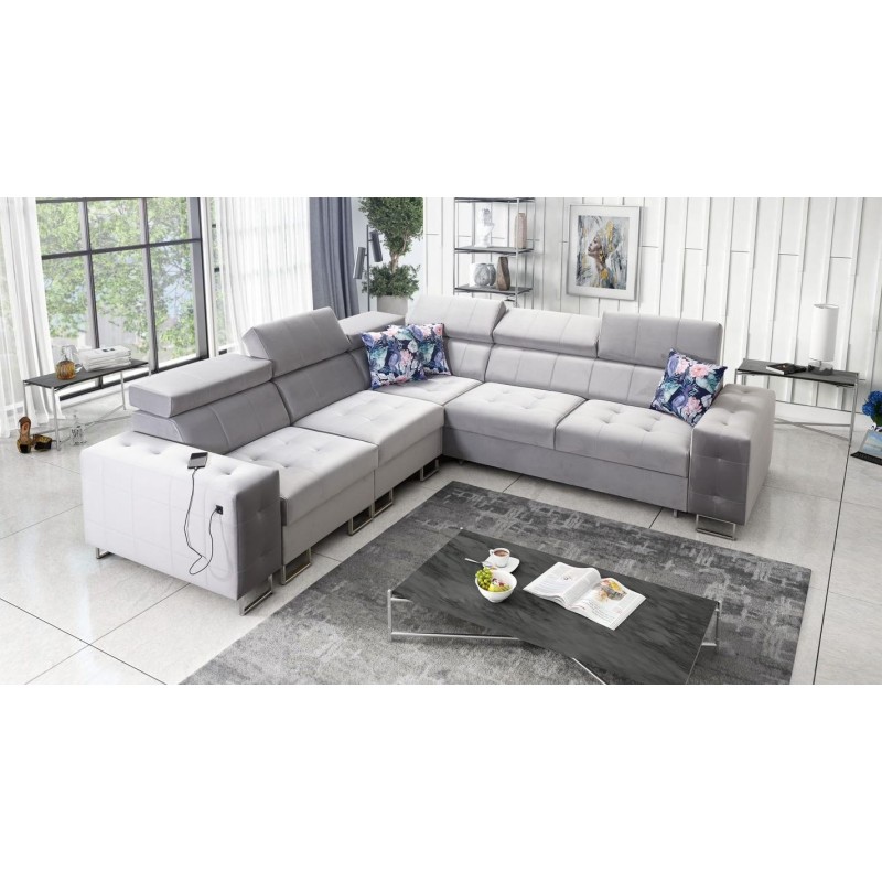 sofa z regulowanym zagłówkiem sofa z regulowanym zagłówkiem