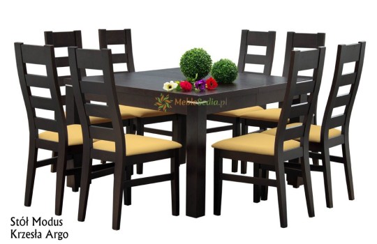 Stół kwadratowy rozkładany 120x120 Modus 