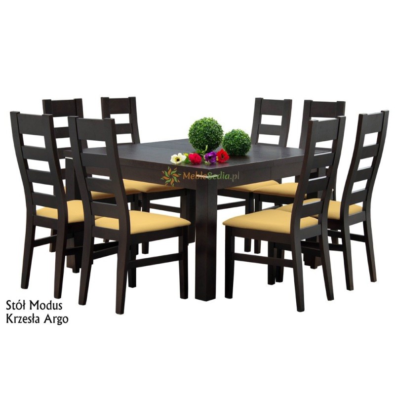 Stół kwadratowy rozkładany 120x120 Modus 